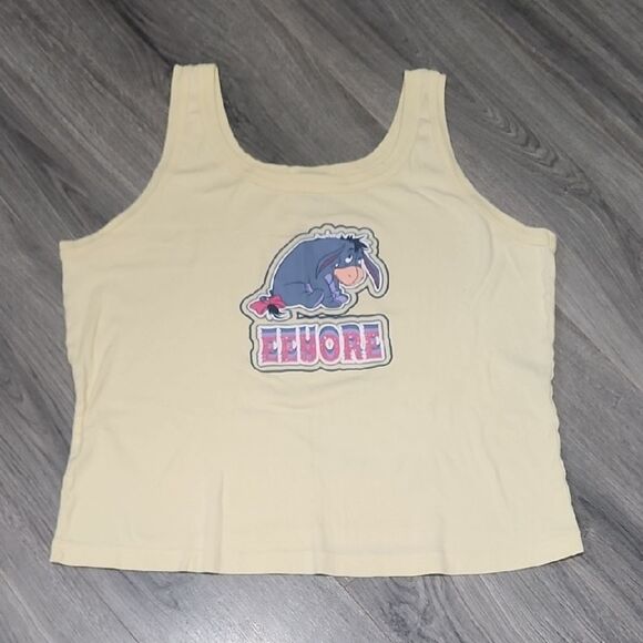 Disney Eeyore Buttercup Cotton Tank Top - Picture 1 of 4
